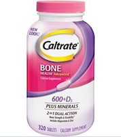 Suplemento Caltrate Bone Health Advanced x 320 Tabletas